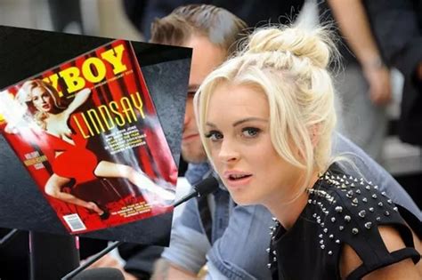 lindsay lohan leaked|Lindsay Lohans Entire Nude Playboy Spread Leaked Online